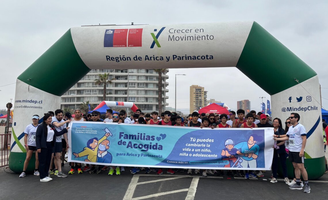 MASIVA CORRIDA POR EL DERECHO A VIVIR EN FAMILIA