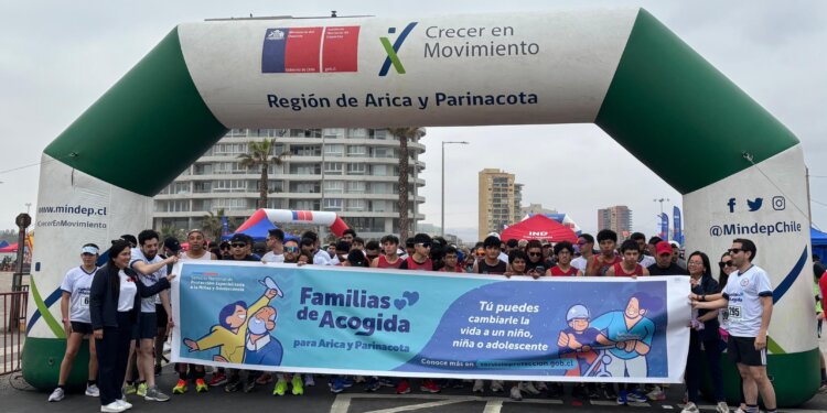 MASIVA CORRIDA POR EL DERECHO A VIVIR EN FAMILIA