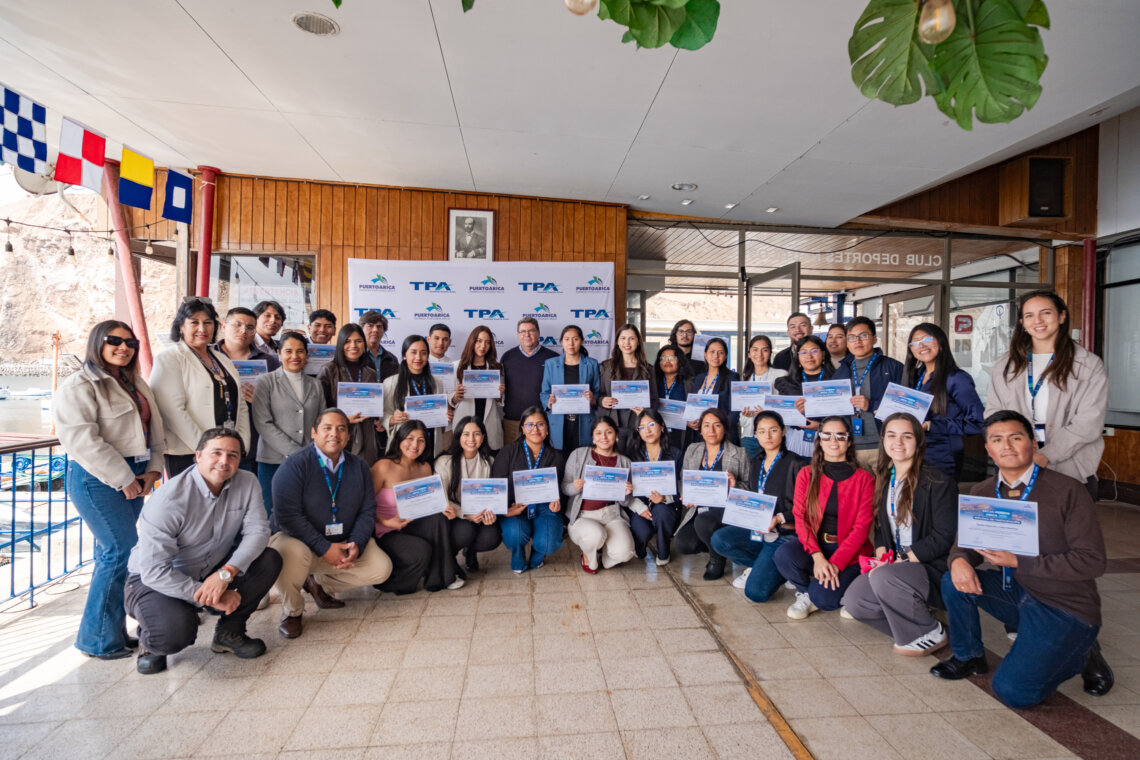 Finaliza con éxito la novena versión de Becas Puerto Arica 2025