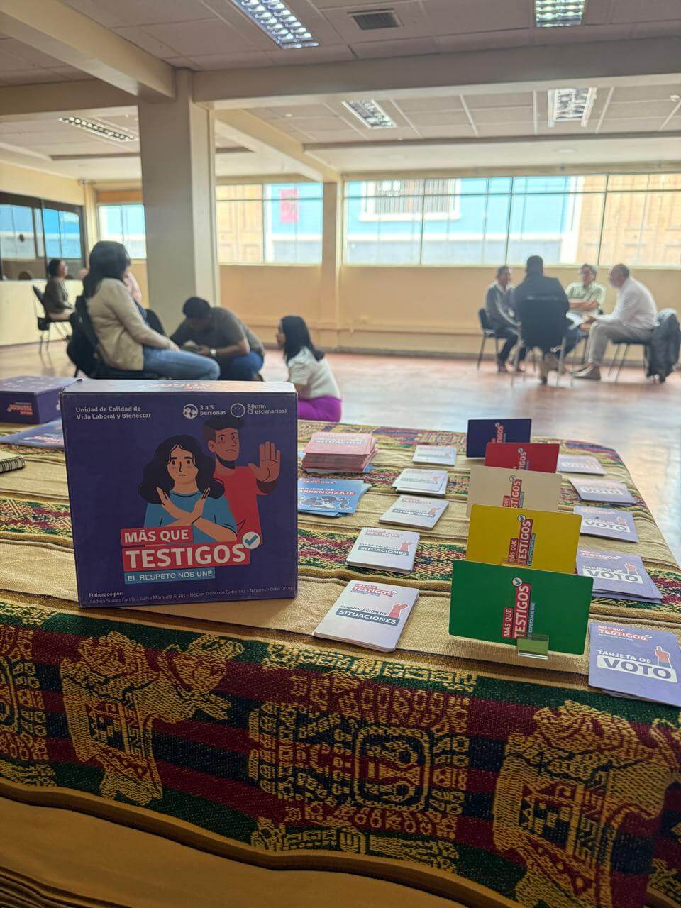 FUNCIONARIOS DEL SERVICIO DEL PATRIMONIO CULTURAL DE ARICA CONOCEN LA LEY KARIN A TRAVÉS DEL JUEGO EDUCATIVO “MÁS QUE TESTIGOS”