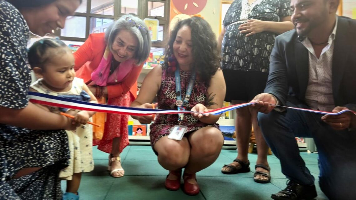 ARICA INAUGURA SU PRIMERA GUAGUATECA: UN NUEVO ESPACIO DE LECTURA  PARA LA PRIMERA INFANCIA