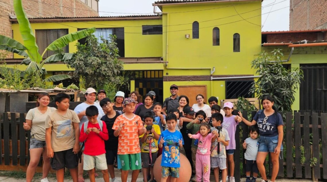 Aricadoc hizo taller en barrio peruano de Lima