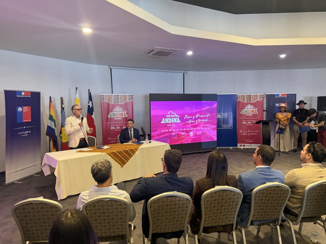 Arica lanza oficialmente la Muestra Andina 2026: “Arica,  Cultura y Tradición”